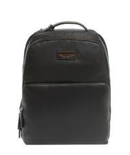 SPALDING TECH LEATHER 15.6" laptop backpack, in leather testamoro - Laptop backpacks - 1