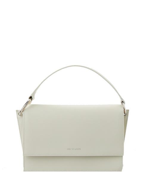 TRUSSARDI OBELIA Hand bag, with shoulder strap off-white - Women’s Bags