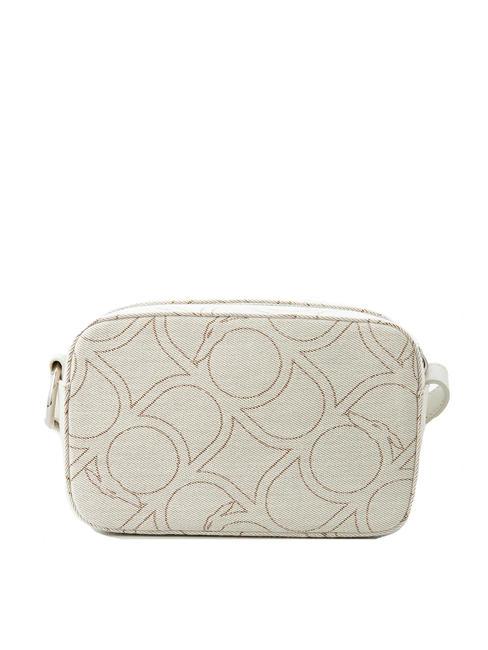 TRUSSARDI GIMMEL Mini shoulder bag infant. monogram outline white - Women’s Bags