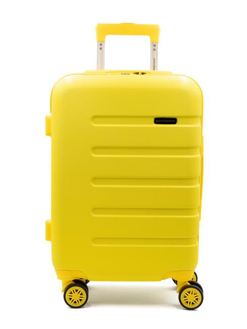 ROCCOBAROCCO EXPEDITION Medium size trolley yellow - Rigid Trolley Cases