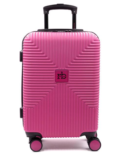 ROCCOBAROCCO ADVENTURE Large size trolley fuchsia - Rigid Trolley Cases