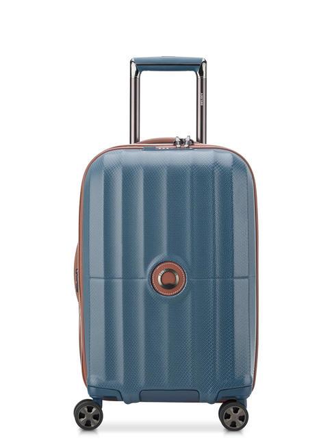 DELSEY ST TROPEZ Expandable hand luggage trolley ice blue - Hand luggage