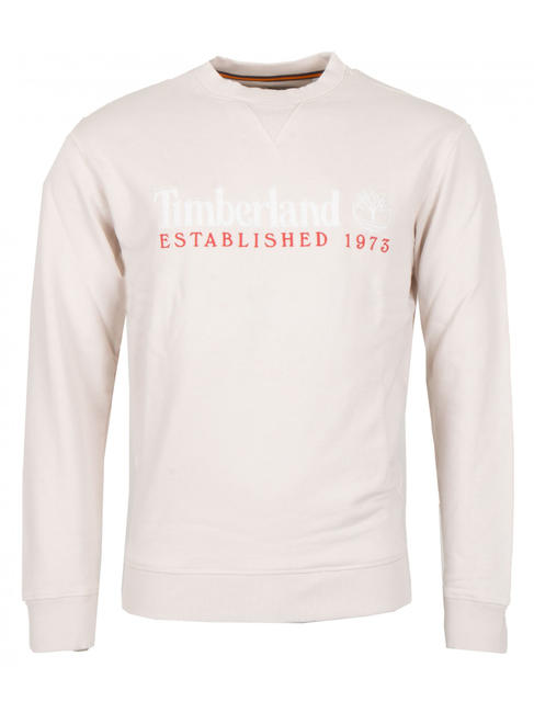 TIMBERLAND EST 1973 Sweatshirt whitesand - Sweatshirts