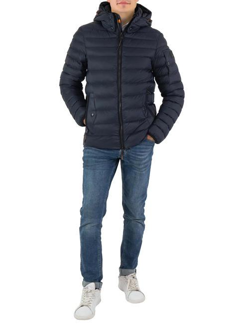 DEKKER HAKAN NY Light waterproof down jacket graphite blue - Men's down jackets