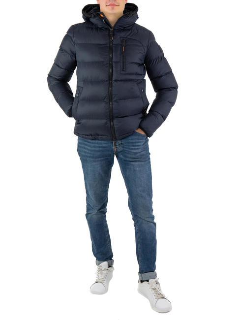 DEKKER NARWHAL NY Light quilted down jacket graphite blue - Men's down jackets