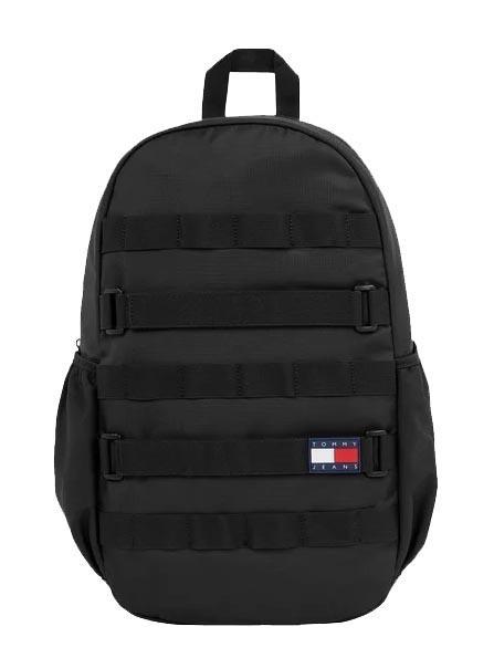 TOMMY HILFIGER SKATER Large backpack black - Laptop backpacks