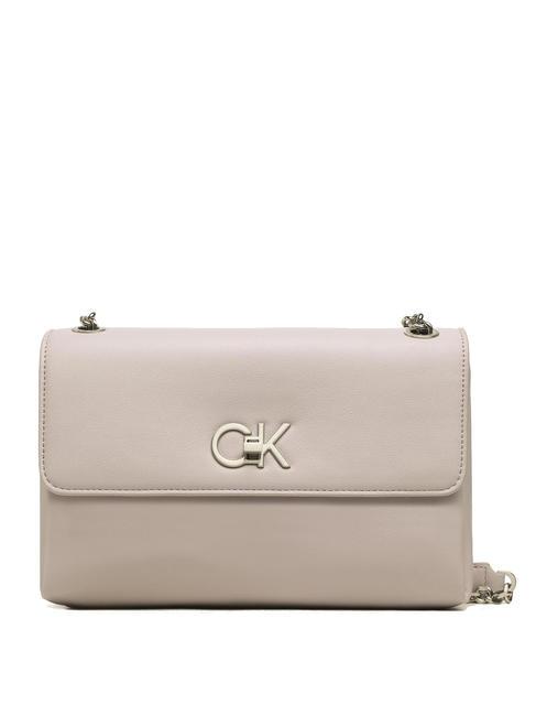 CALVIN KLEIN RE-LOCK EW Shoulder / crossbody bag iris - Women’s Bags