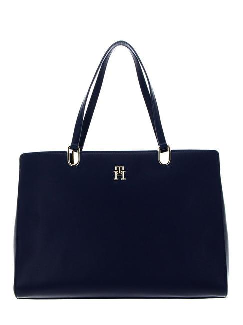 TOMMY HILFIGER TH TIMELESS Hand bag with shoulder strap space blue - Women’s Bags