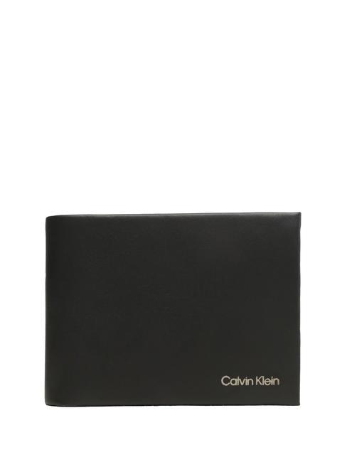CALVIN KLEIN CONCISE Wallet with coin purse ckblack - Men’s Wallets
