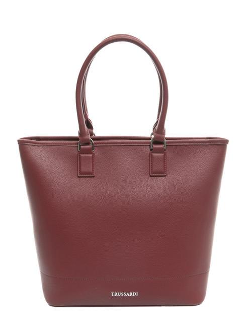 TRUSSARDI NEW IRIS Shopping bags dark ruby - Women’s Bags
