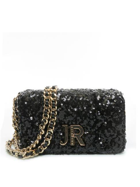 JOHN RICHMOND COSLOV Mini bag with sequins black/gold - Women’s Bags