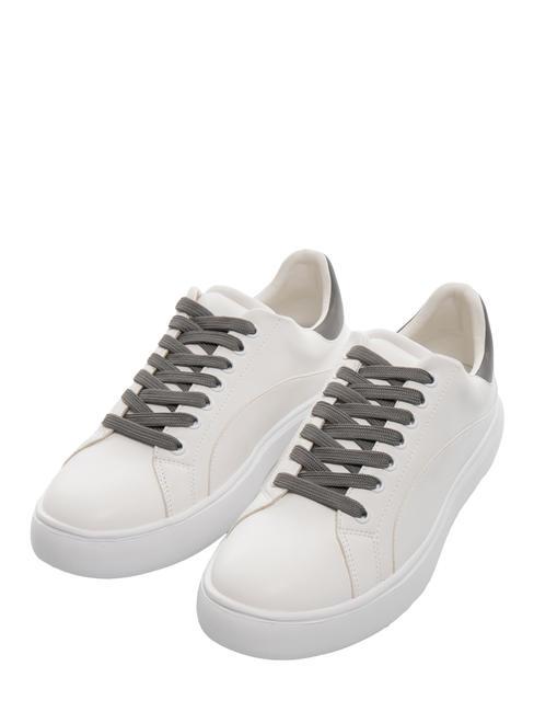 TRUSSARDI YRIAS Sneakers white/steel grey/white - Women’s shoes