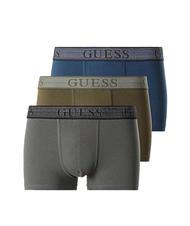 GUESS JOE Set of 3 boxers blue olive and grey - Men's briefs - 1