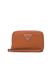GUESS MERIDIAN Zip Around Wallet COGNAC - Women&rsquo;s Wallets - 1
