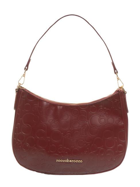 ROCCOBAROCCO BELLA Print shoulder bag with shoulder strap burgundy - Women’s Bags