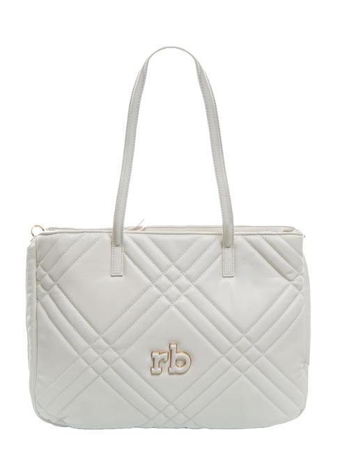 ROCCOBAROCCO DEA Large shopping bag off white - Women’s Bags