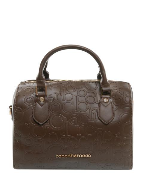 ROCCOBAROCCO BELLA All over print shoulder bag chocolate - Women’s Bags