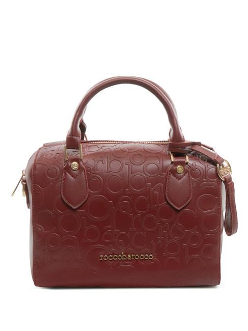 ROCCOBAROCCO BELLA All over print shoulder bag burgundy - Women’s Bags