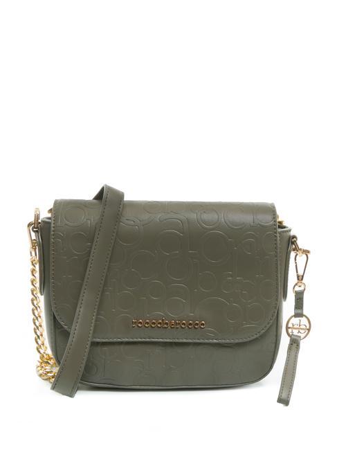 ROCCOBAROCCO BELLA Shoulder bag with chain taupe - Women’s Bags