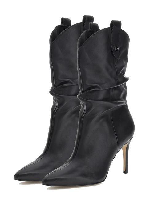 GUESS BENISA Leather ankle boots black1 - Women’s shoes