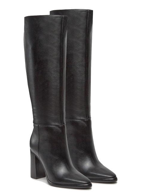 GUESS LANNIE High leather boots black1 - Women’s shoes