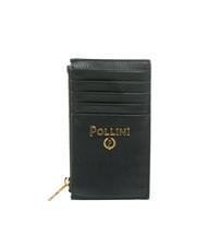 POLLINI GRAINED Flat card holder with zip - Women&rsquo;s Wallets