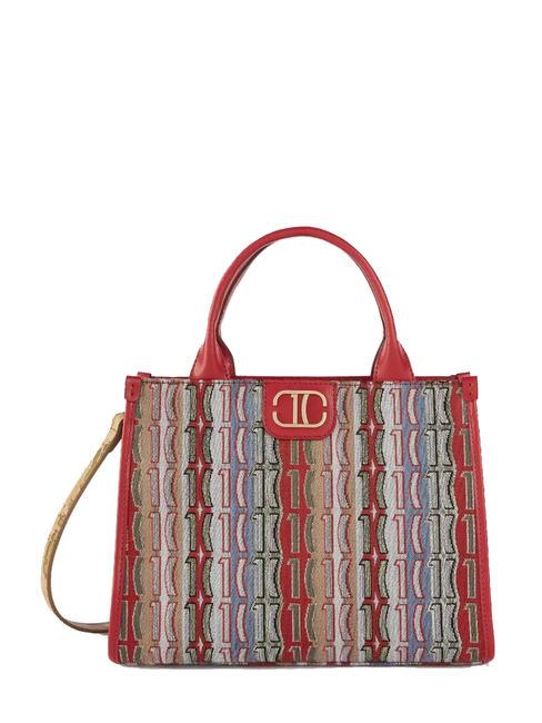 ALVIERO MARTINI PRIMA CLASSE JAQUARD Small handbag with shoulder strap raspberry - Women’s Bags
