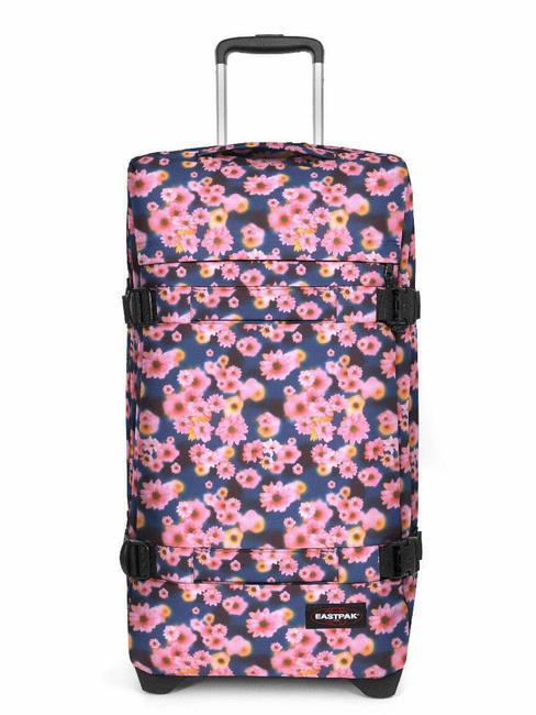 EASTPAK TRANSIT'R M Medium size trolley soft navy - Semi-rigid Trolley Cases