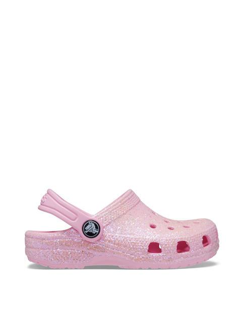 CROCS CLASSIC GLITTER CLOG TODDLER Sabot sandal flamingo - Baby Shoes