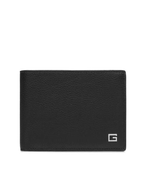 GUESS NEW ZURIGO Leather coin wallet BLACK - Men’s Wallets