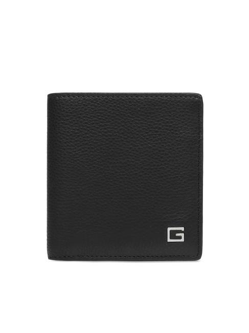 GUESS NEW ZURIGO Vertical leather wallet BLACK - Men’s Wallets