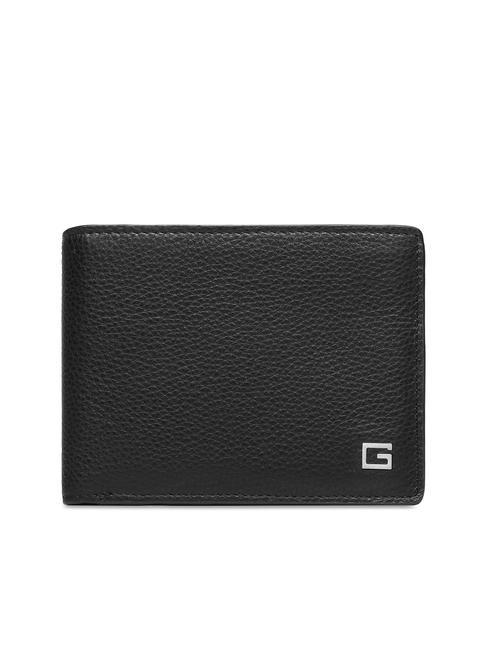 Guess New Zurigo Leather Coin Wallet Black Buy At Outlet Prices