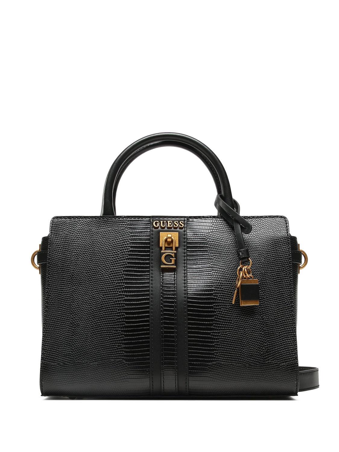 Guess Ginevra Hand Bag, With Shoulder Strap Black - Buy At Outlet 