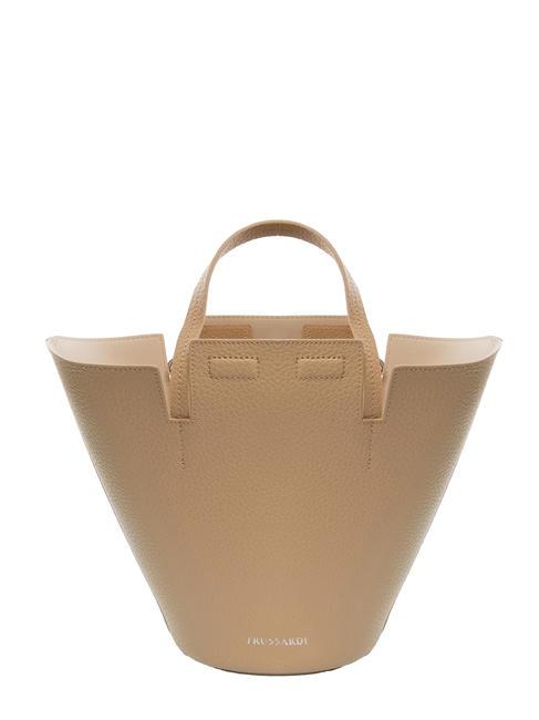 TRUSSARDI ONIX Bucket bag with shoulder strap sand - Women’s Bags