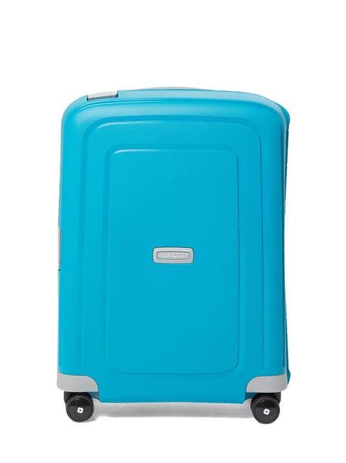 SAMSONITE S'CURE Hand luggage trolley blue/silver - Hand luggage
