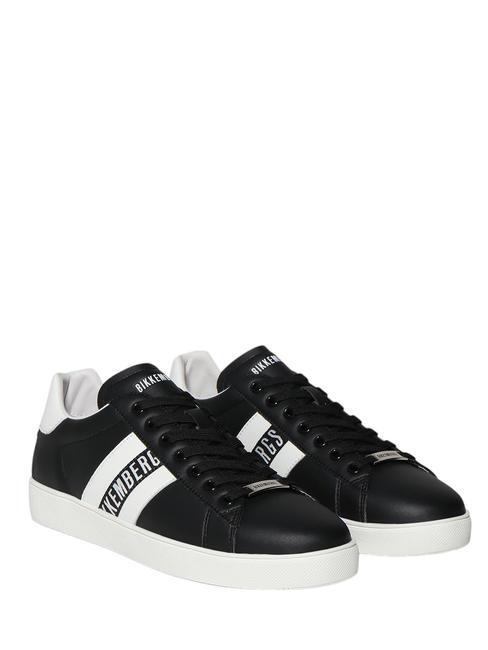 BIKKEMBERGS RECOBA M Leather sneakers black White - Men’s shoes