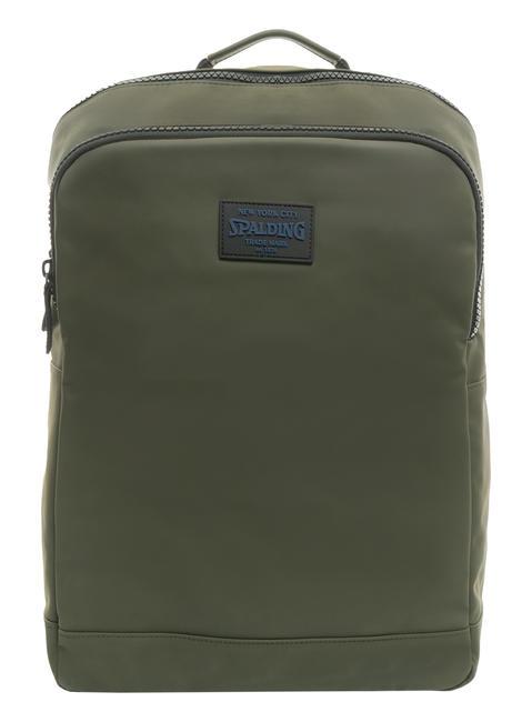 SPALDING NEW YORK UCLA Leather backpack army - Backpacks