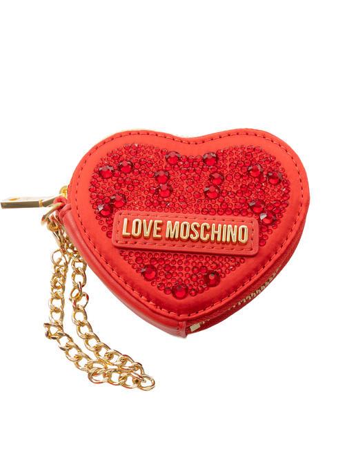 LOVE MOSCHINO HOTFIX Purse red - Women’s Wallets