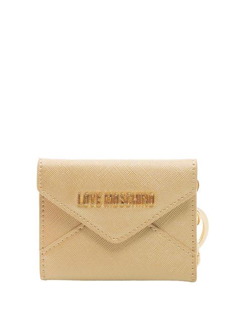 LOVE MOSCHINO LAMINATED Purse Platinum - Women’s Wallets