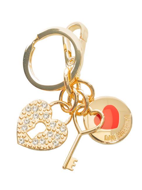 LOVE MOSCHINO CUPSOLE Multicharm key ring Platinum - Key holders