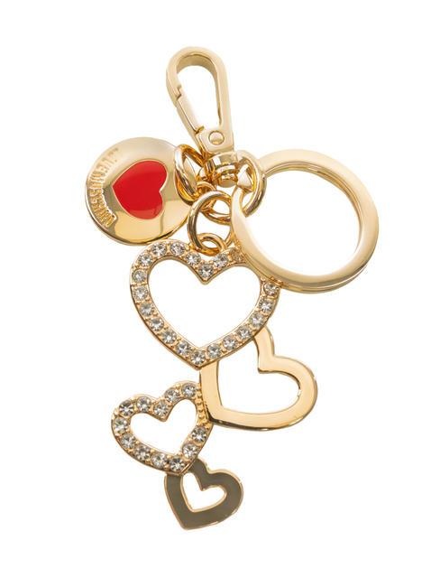 LOVE MOSCHINO CUPSOLE Key ring with charm Platinum - Key holders