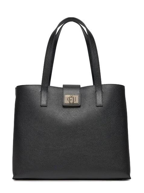 FURLA 1927 Leather shoulder bag Black - Women’s Bags