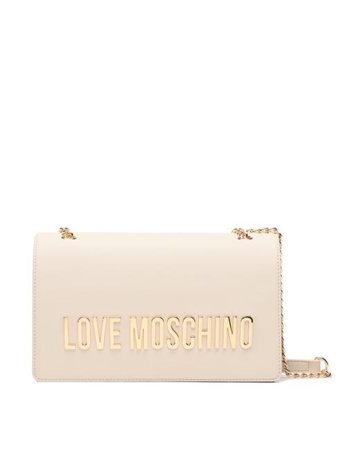 LOVE MOSCHINO BOLD LOVE Shoulder/crossbody bag ivory - Women’s Bags