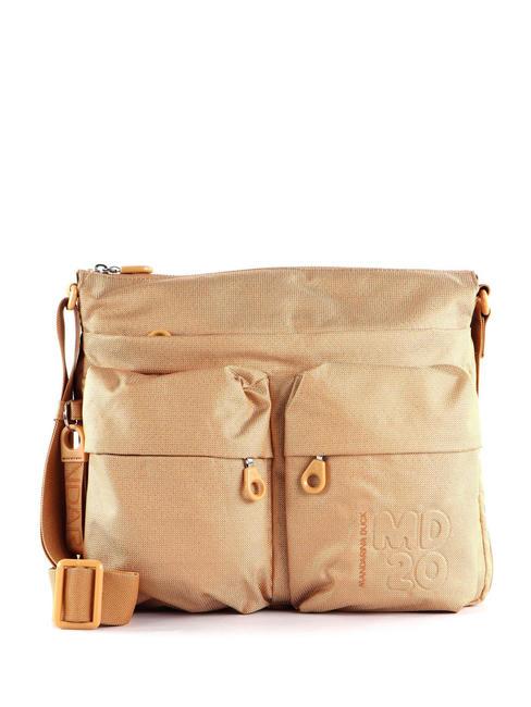 MANDARINA DUCK MD20 Lux Shoulder bag, expandable mustard lux - Women’s Bags