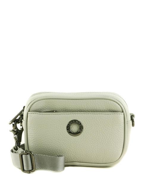 MANDARINA DUCK MELLOW Leather mini camera bag pearl - Women’s Bags