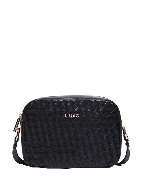 LIUJO INTRECCIO Shoulder bag BLACK - Women’s Bags