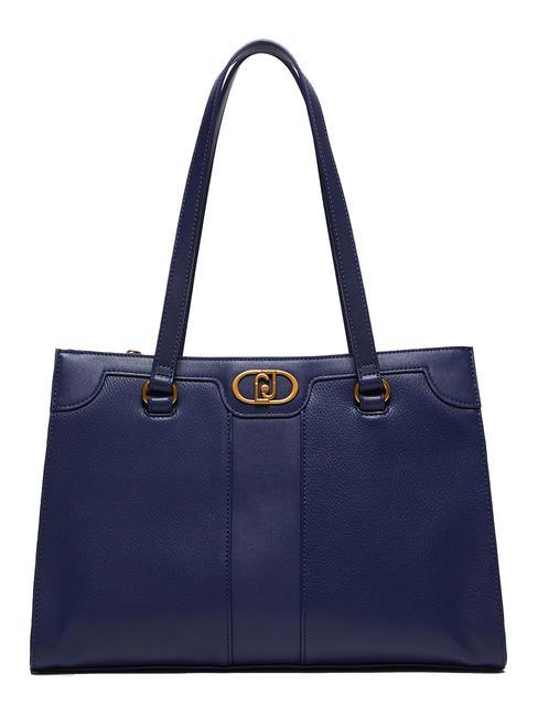 LIUJO ANABA Medium shopping bag dress blue - Women’s Bags