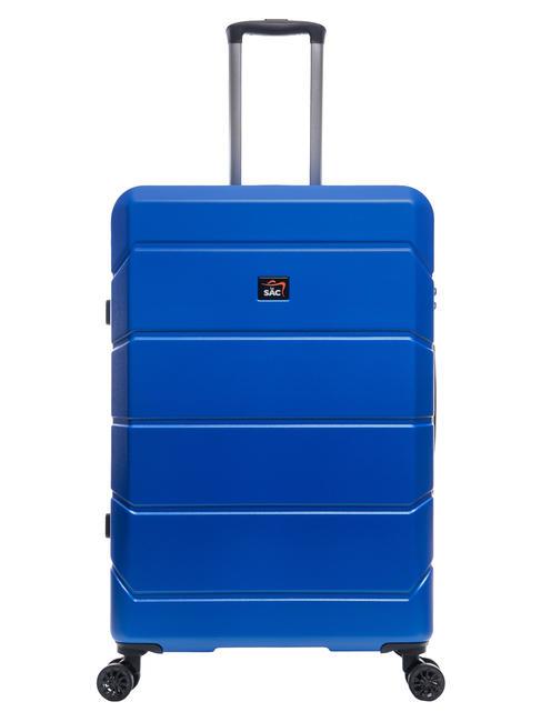 LESAC TOURING Hand luggage trolley blue - Rigid Trolley Cases