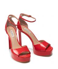 GUESS CAMPIONARIO - ALDEN2 D&Eacute;COLLET&Eacute; RED - Women&rsquo;s shoes - 1