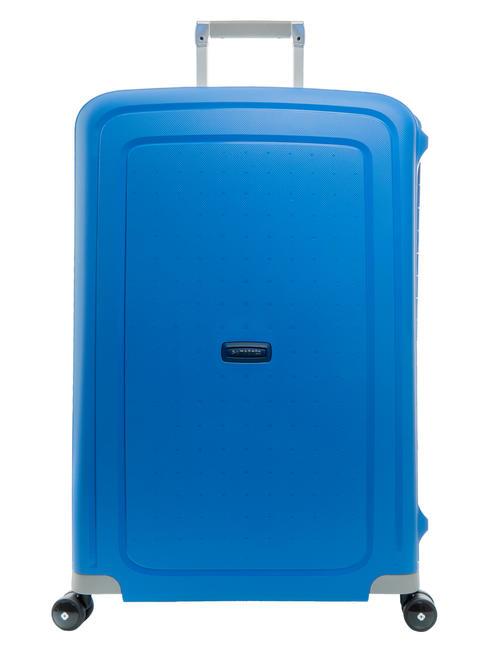 SAMSONITE S'CURE Large Size Trolley SKYDIVER BLUE - Rigid Trolley Cases